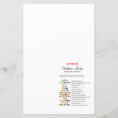 Baby onder Baby shower voor de bouw (Achterkant)