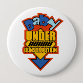 Baby onder Button voor de bouw (Voorkant)