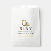 Baby Onder constructie Boy Baby shower Bedankzakje (Voorkant)