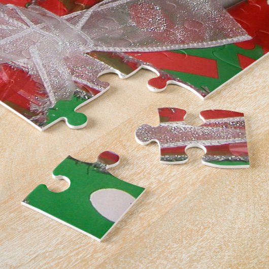 Baby onder de kerstboom legpuzzel (Zijkant)