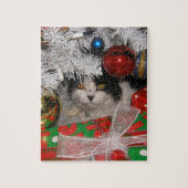 Baby onder de kerstboom legpuzzel (Verticaal)