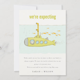 Baby onderwateronderzeeër Verwacht aankondiging