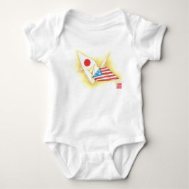 Baby One Piece ~ Japan-Amerikaanse Vriendschap Romper