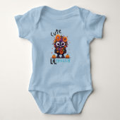 Baby One Piece Leuke kleine monster thema Romper (Voorkant)
