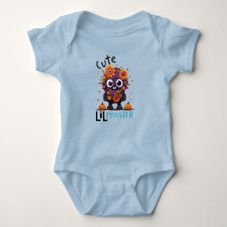 Baby One Piece Leuke kleine monster thema Romper