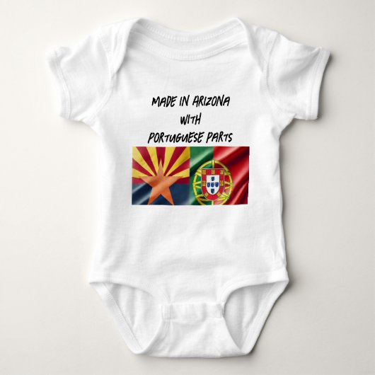 Baby One-Piece Made in Arizona Romper (Voorkant)