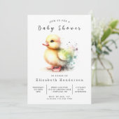 Baby Online Duck Baby shower Kaart (Staand voorkant)