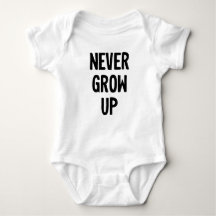 Baby Onsie groeit nooit op