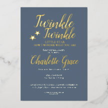 Baby Onthulling Feest Twinkle Twinkle Little Star