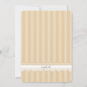 Baby ontmoeten en Greet Foto Uitnodiging (Achterkant)