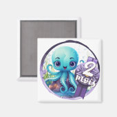 Baby - ook 2 maanden magneet (Voorkant / Achterkant)