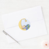 Baby op de Maan Stickers (Envelop)