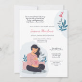 Baby op de Weg Baby shower Kaart (Voorkant)