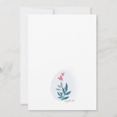 Baby op de Weg Baby shower Kaart (Achterkant)