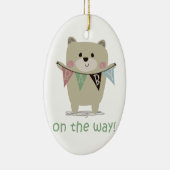 BABY OP DE WEG KERAMISCH ORNAMENT (Rechts)