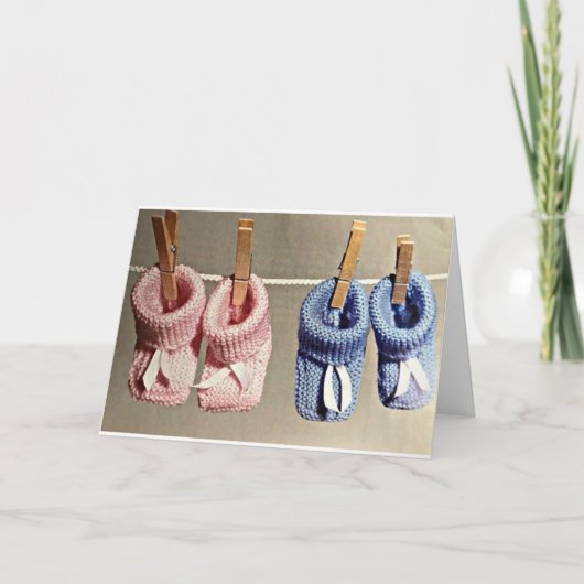 ***BABY OP DE WIJZE*** CONGRATEN AAN U BEIDE KAART (Voorkant)