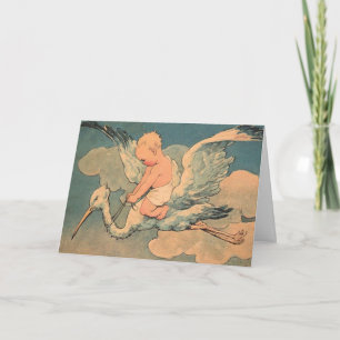 Baby op een winkel kaart