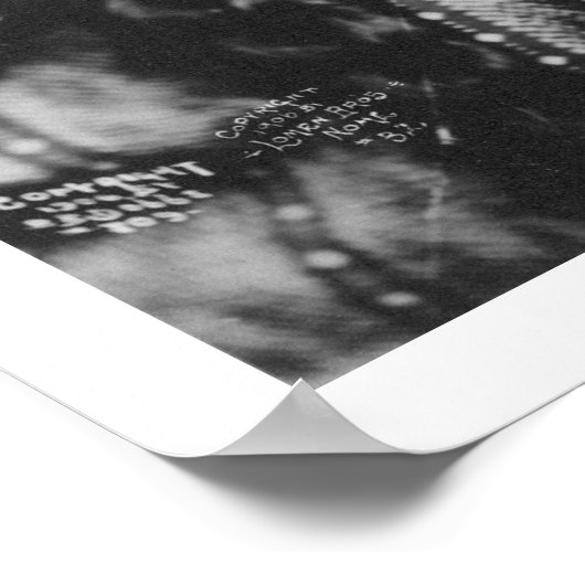 Baby Op Eskimo Mam's Rug 1906 Poster (Hoek)