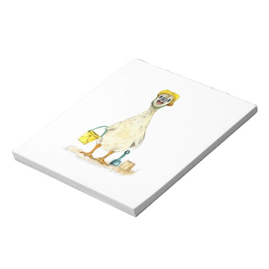 Baby op het strand notitieblok (Linkerzijde)