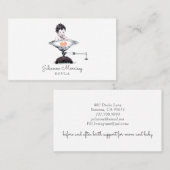  Baby op het Visitekaartje van Schaal Doula (Voorkant / Achterkant)