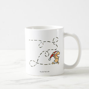 Baby op kerstavond koffiemok