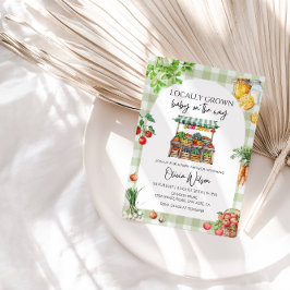 Baby op Komst - Rustieke Boerderij Thema Kaart