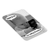 Baby op mobiele telefoon magneet (Rechterzijde)