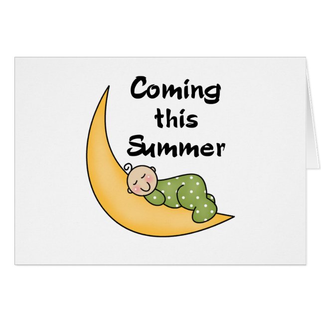 Baby op Moon Summer (Voorkant Horizontaal)