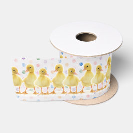 Baby op Polka Dots Satijnen Lint