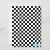 Baby op Skateboard Schoenen - Jongen - Kaart (Achterkant)