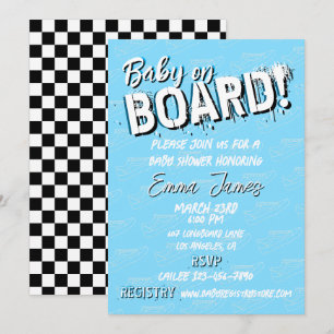 Baby op Skateboard Schoenen - Jongen - Kaart