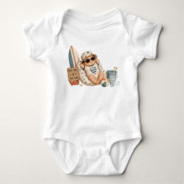 Baby op vakantie Cute zomer T-shirt