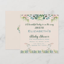 Baby Op weg naar Baby shower