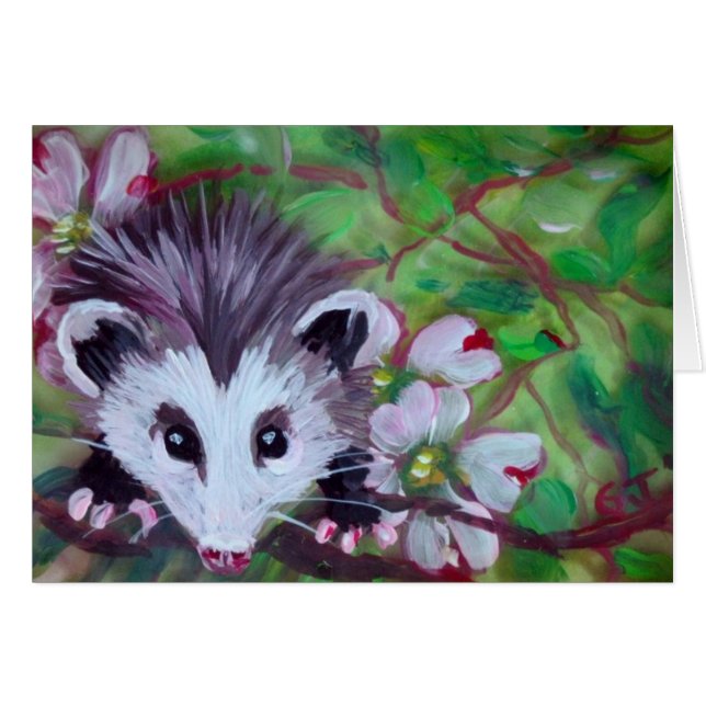 baby opossum (Voorkant Horizontaal)