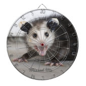Baby Opossum Dartboard Board Dartbord (Voorkant)