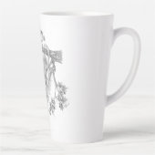 Baby Opossum in de boom Latte Mok (Rechts)