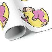 Baby-opvulpapier Cadeaupapier (Rol Hoek)