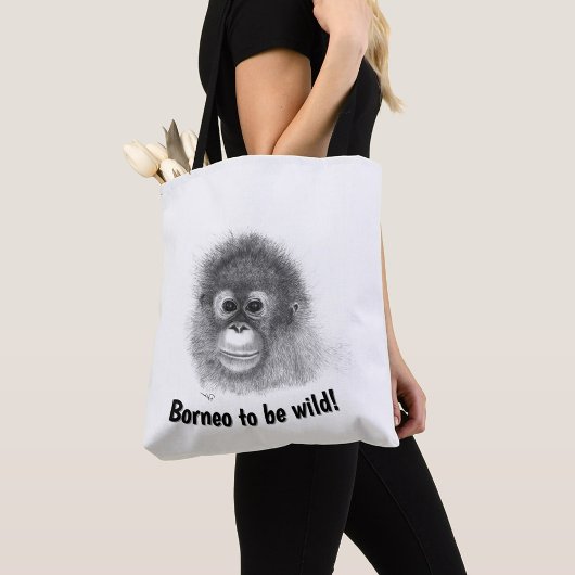 Baby orang-oetan Canvas tas