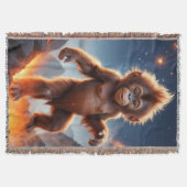 Baby orang-oetan en vulkaan deken (Voorkant)