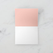 Baby orang-oetan met tropische bloemen kaart (Binnen)