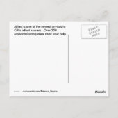 Baby Orangutan in Nursery Briefkaart (Achterkant)