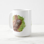 Baby Orangutan Joy Koffiemok (Voorkant links)