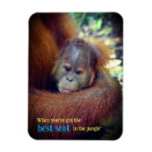 Baby Orangutan Magneet (Verticaal)