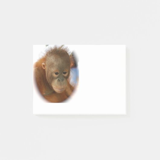 Baby Orangutan Post-it® Notes (Voorkant)