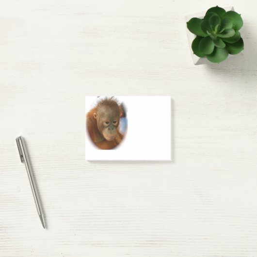 Baby Orangutan Post-it® Notes (Kantoor)