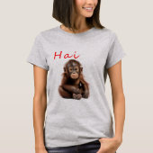 Baby Orangutan T-shirt (Voorkant)