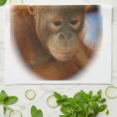 Baby Orangutan Theedoek (Gevouwen)