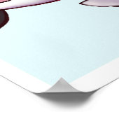 Baby Orca Cute Print voor kinderen of verpleeghuis (Hoek)