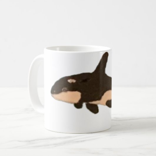 Baby Orca Koffiemok (Voorkant links)