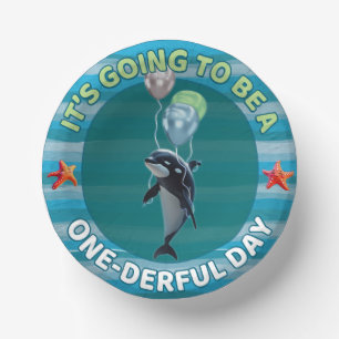 Baby Orca Papieren Kom